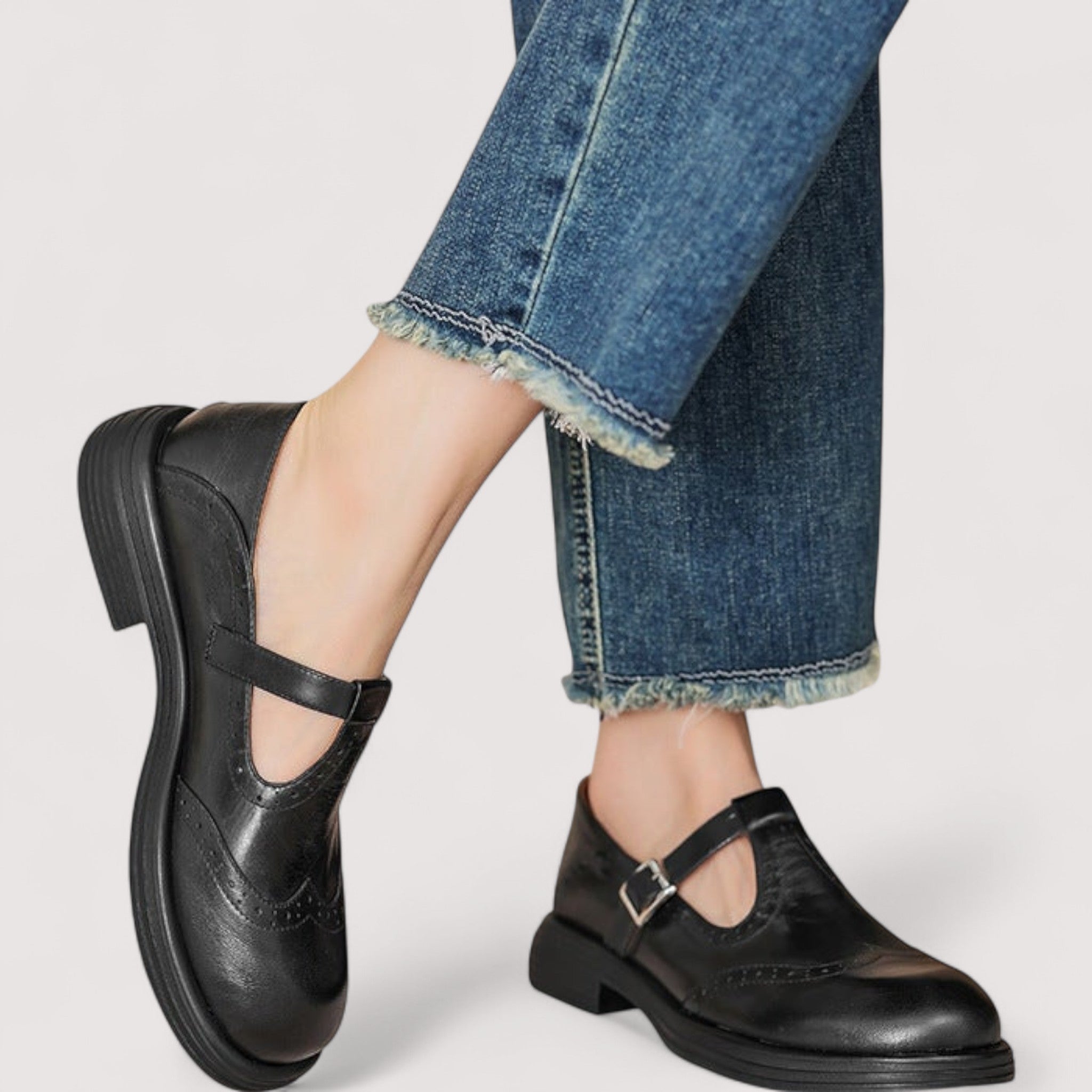 AVERY™|CHAUSSURES ORTHOPÉDIQUES MARY JANE À POINTE CARREE