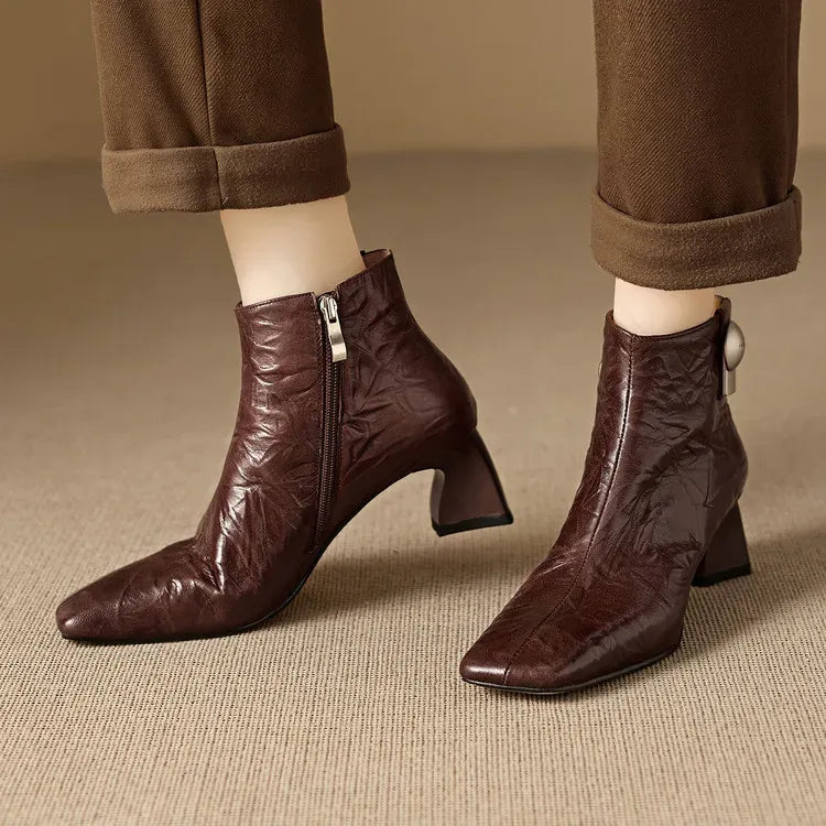 Claudia | Genuine Leather Boots