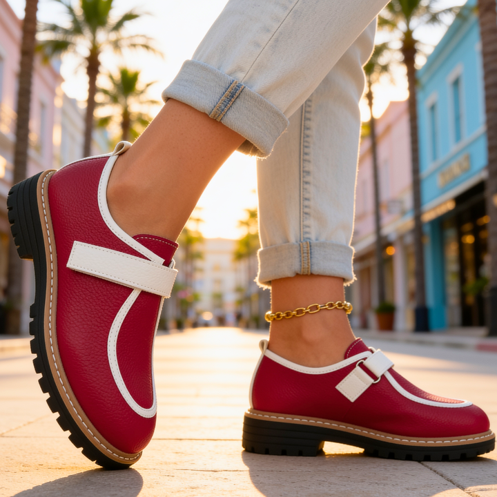 Francesca | Orthopedic Strap Loafers