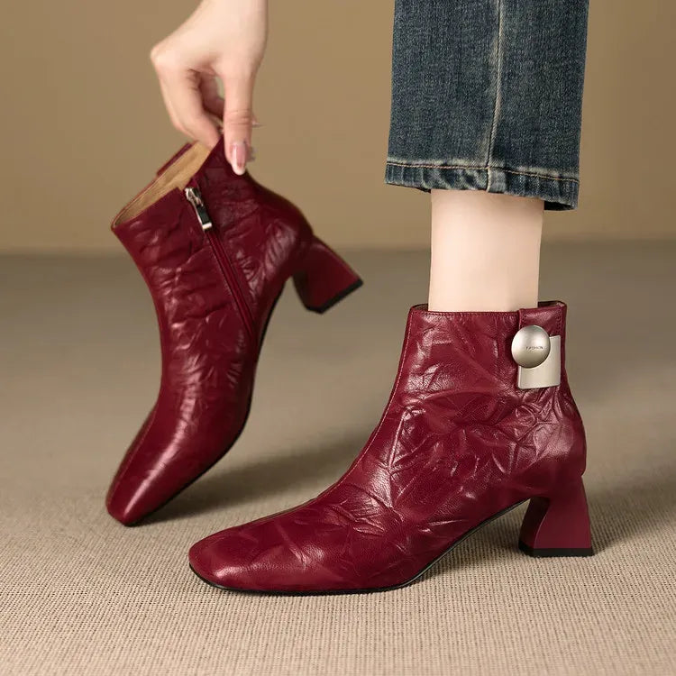 Claudia | Genuine Leather Boots