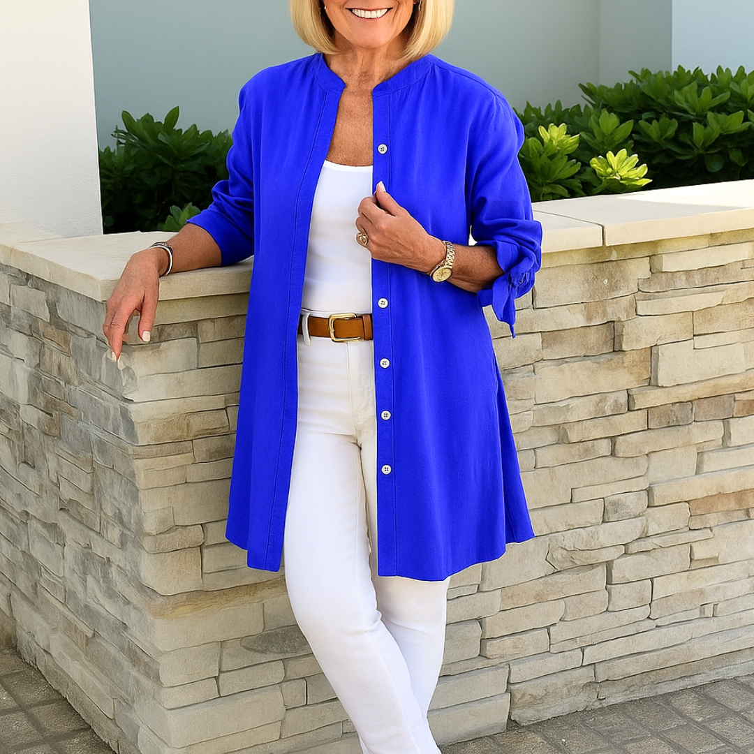 Louise | Elegant Blouse with Bow Sleeves