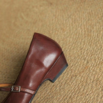 Velin Genuine Leather Pumps