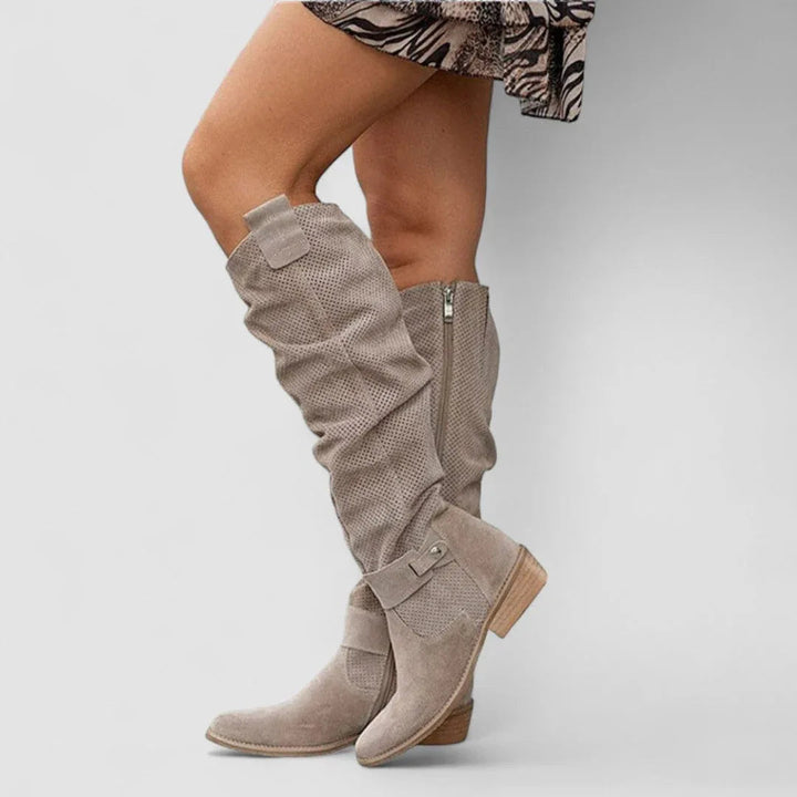 Hazel Orthopedic Western Boots