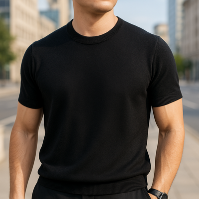 Pankov - Stylish Short Sleeve T Shirt