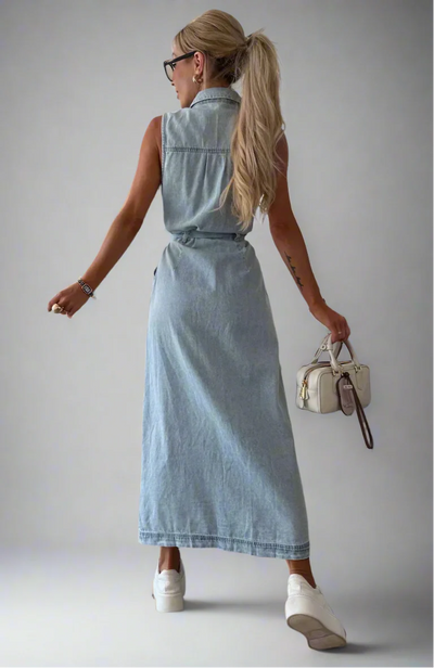 Isabelle | Maxi Denim Dress