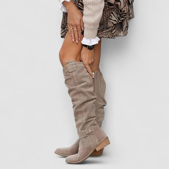 Hazel Orthopedic Western Boots