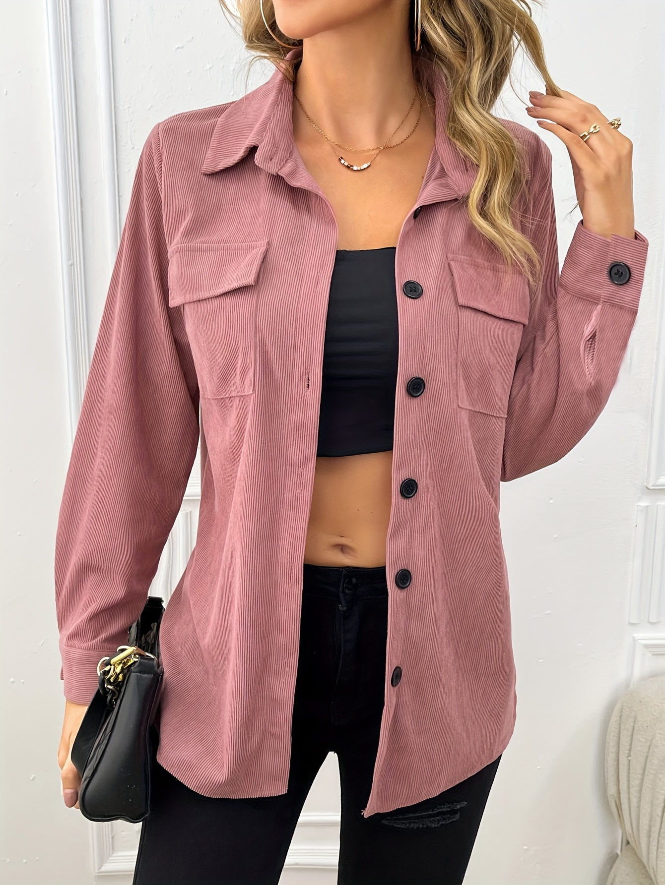 Lise | Buttoned Jacket