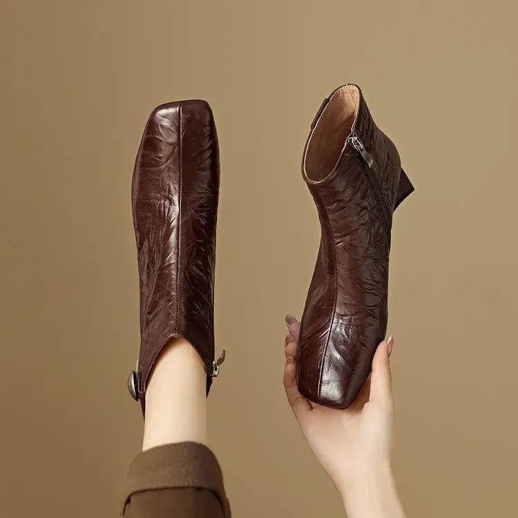 Claudia | Genuine Leather Boots