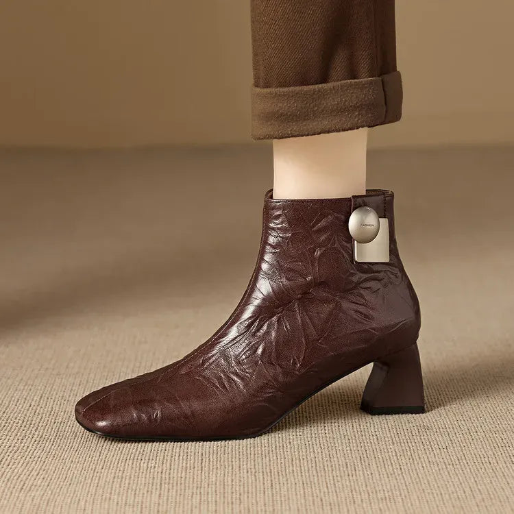 Claudia | Genuine Leather Boots