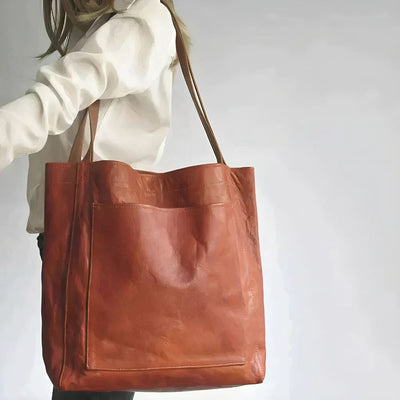 Elviria | Modern Leather Shoulder Bag