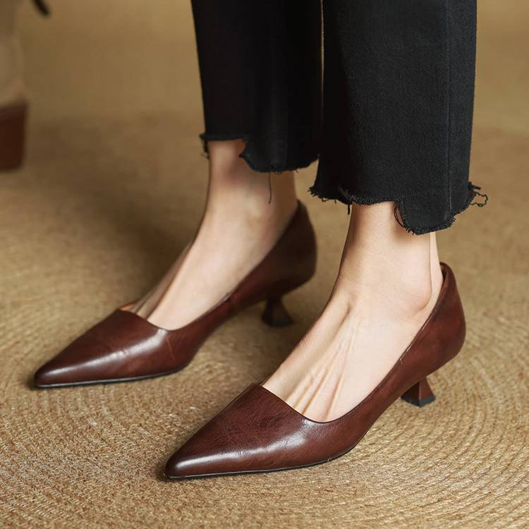 Arlene | Orthopaedic Leather Pumps