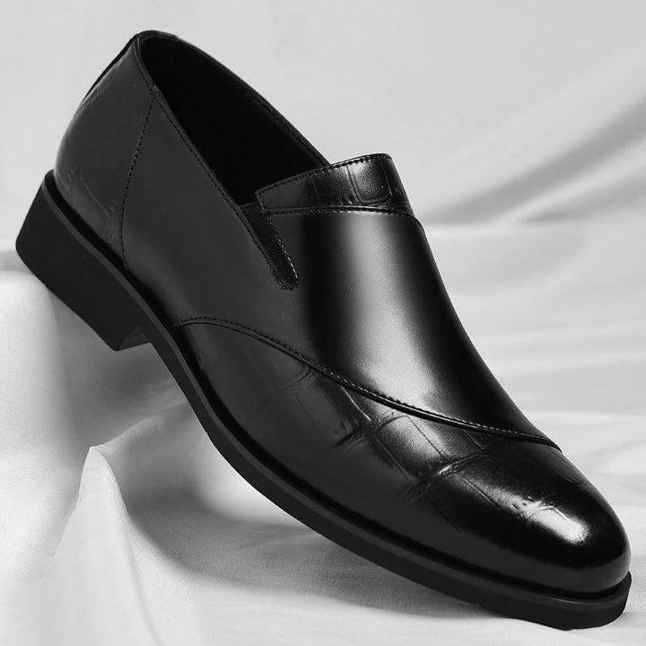 Lurex Leather Loafers