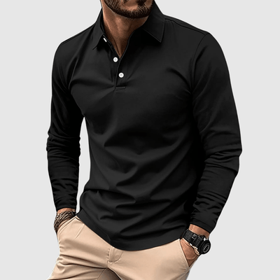 Elegant poloshirt in Italiaanse stijl