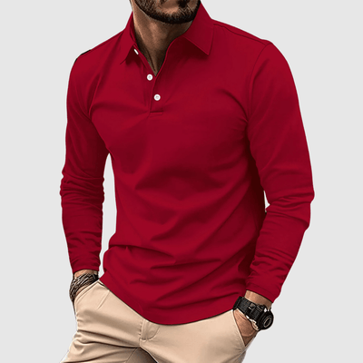 Elegant poloshirt in Italiaanse stijl