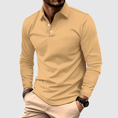 Elegant poloshirt in Italiaanse stijl