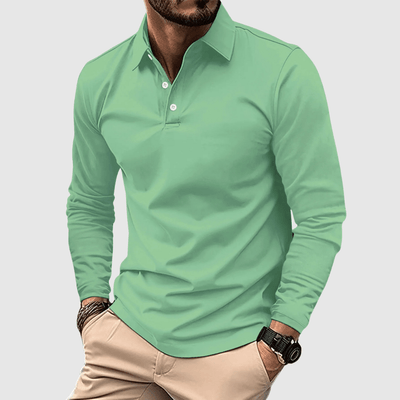 Elegant poloshirt in Italiaanse stijl