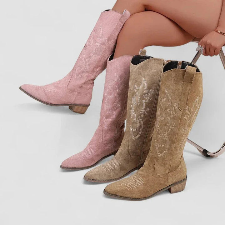 Clara Orthopedic Western Boots