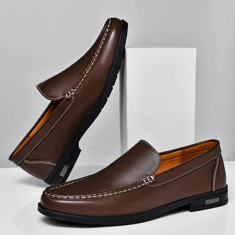 Vincent Genuine Leather Loafers
