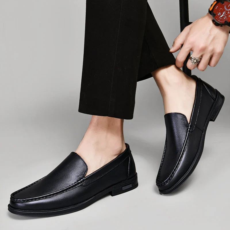 Vincent Genuine Leather Loafers