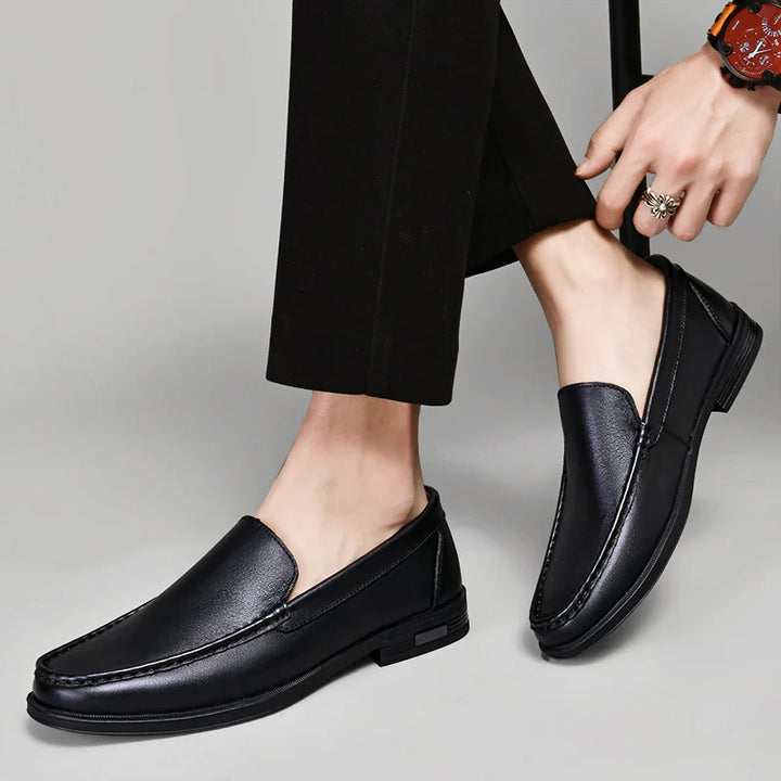 Vincent Genuine Leather Loafers
