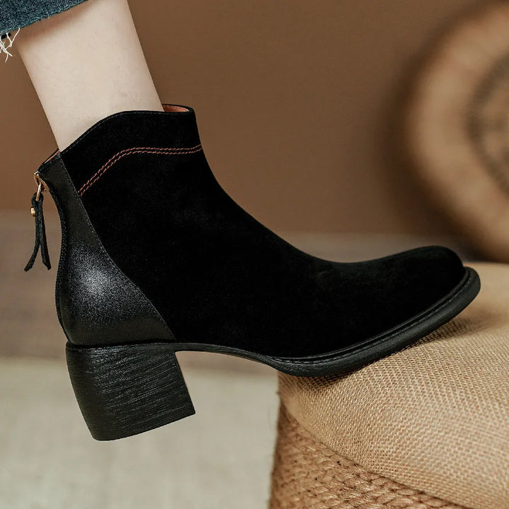 Brooke | Suede Ankle Boots