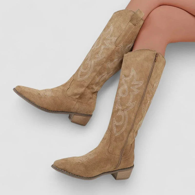 Clara Orthopedic Western Boots