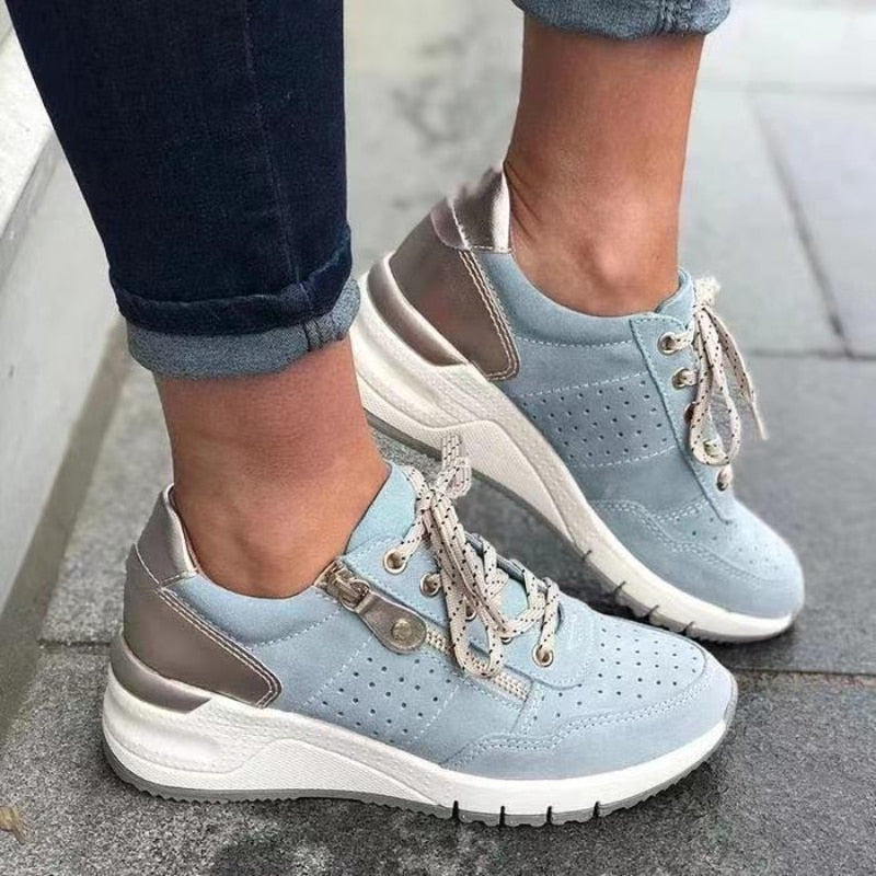 Lucy | Zip-Up Orthopedic Sneakers