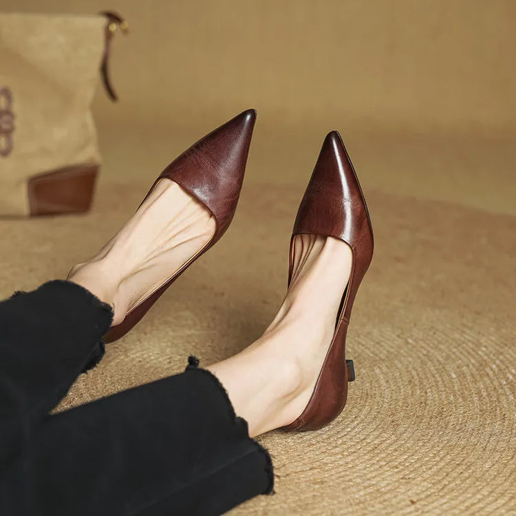 Arlene | Orthopaedic Leather Pumps