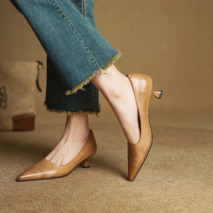 Arlene | Orthopaedic Leather Pumps