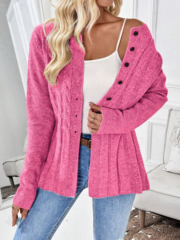 Cléa Ribbed Cardigan