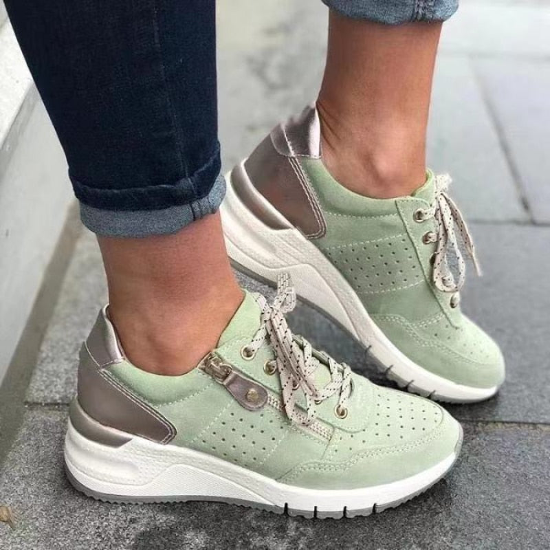 Lucy | Zip-Up Orthopedic Sneakers