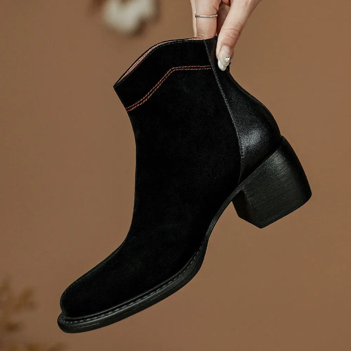 Brooke | Suede Ankle Boots