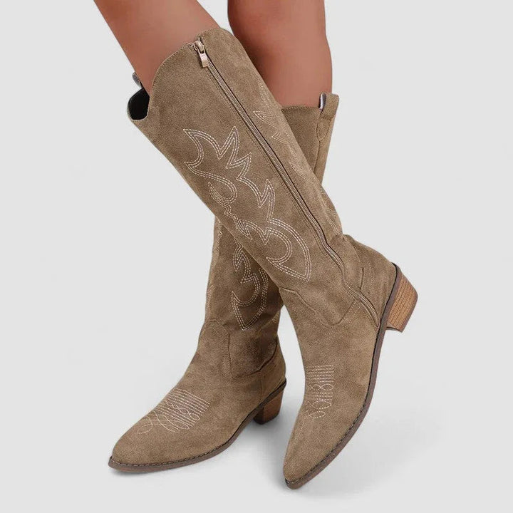 Clara Orthopedic Western Boots