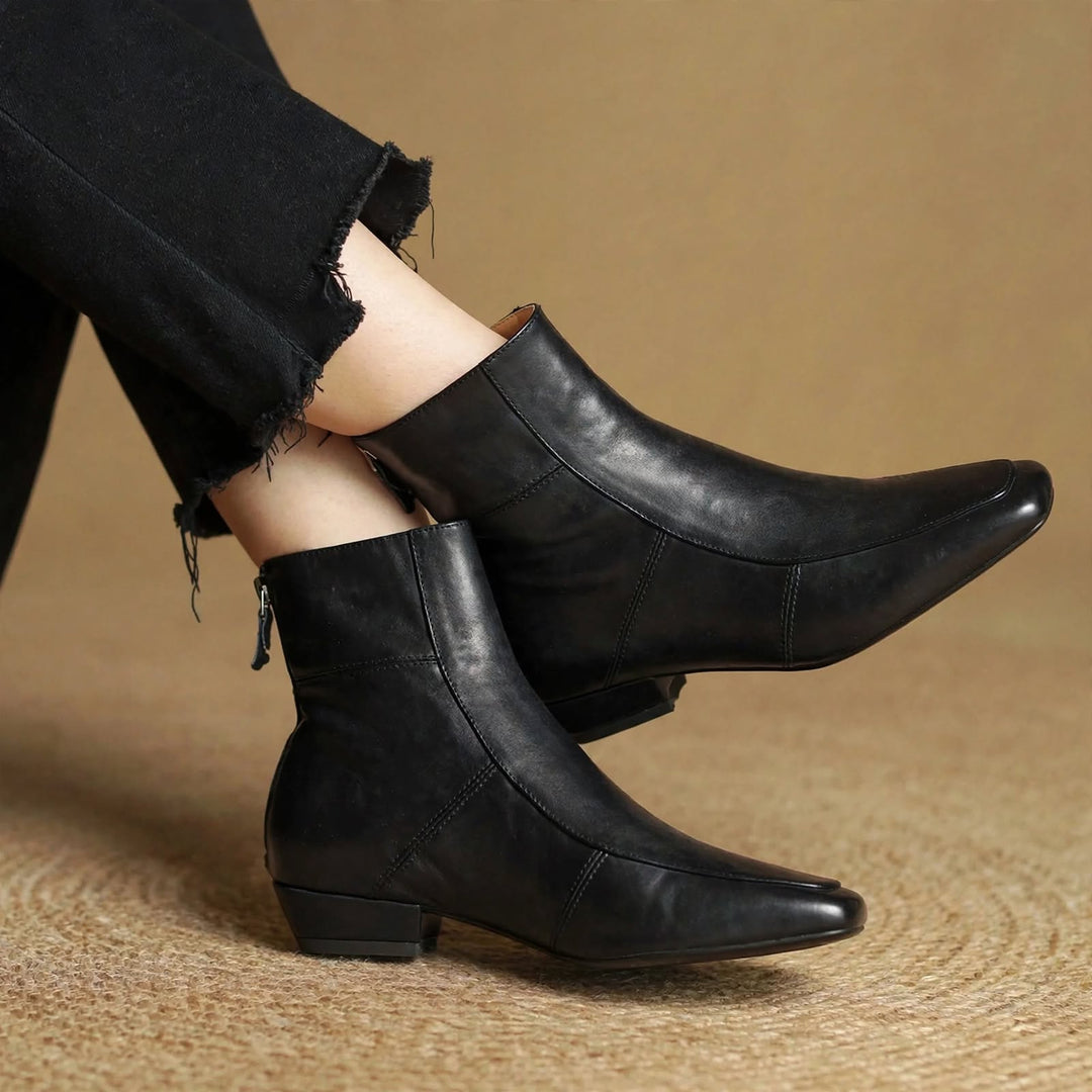 Gina | Genuine Leather Boots