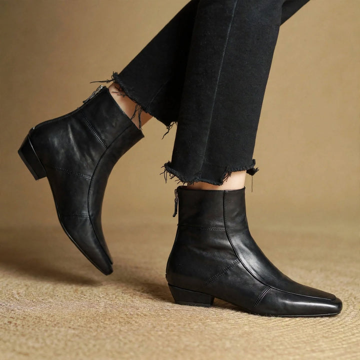 Gina | Genuine Leather Boots