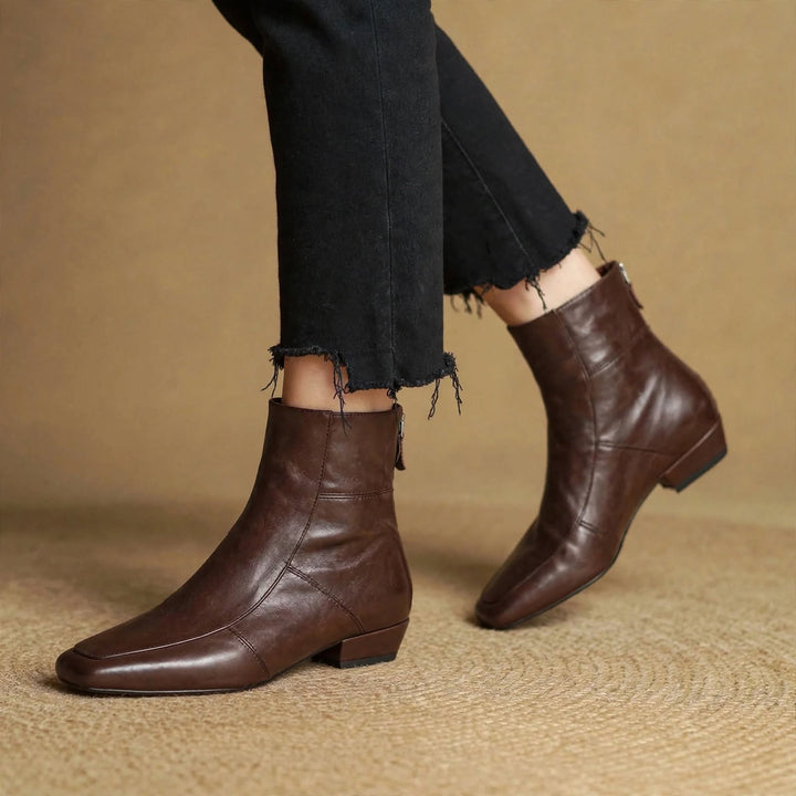 Gina | Genuine Leather Boots