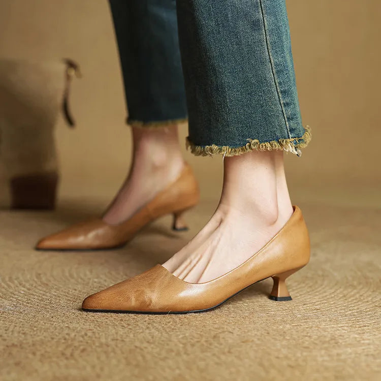 Arlene | Orthopaedic Leather Pumps