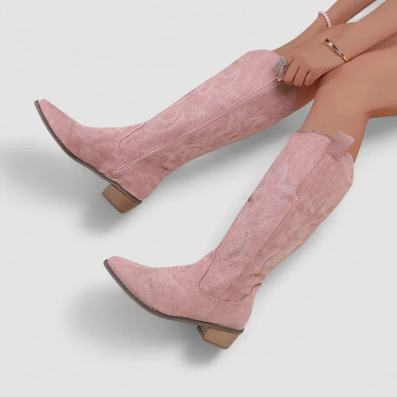 Clara Orthopedic Western Boots