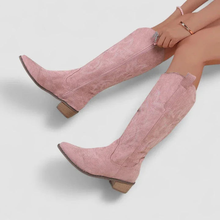 Clara Orthopedic Western Boots