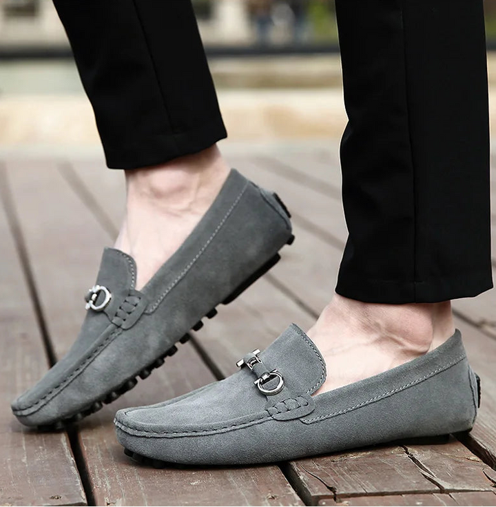 Monaco Suede Loafers
