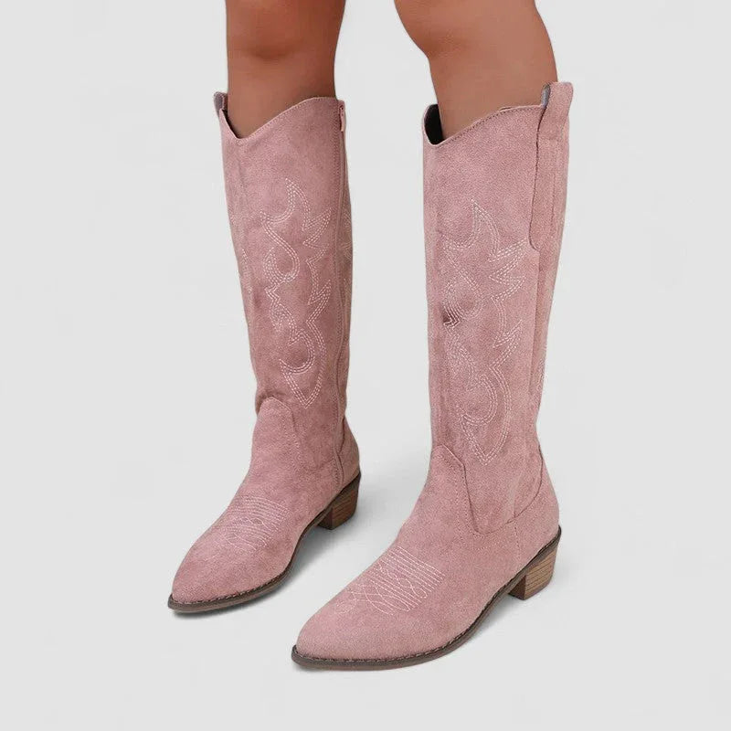 Clara Orthopedic Western Boots