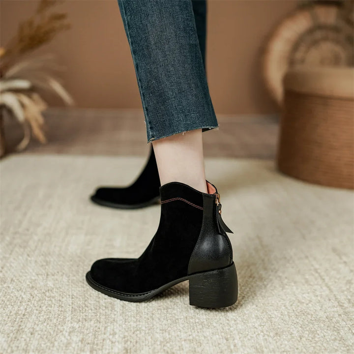 Brooke | Suede Ankle Boots