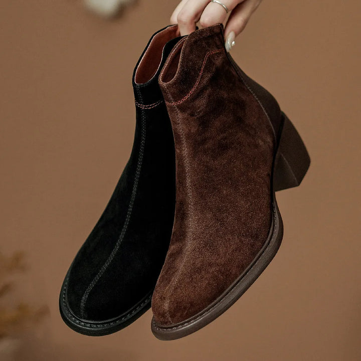 Brooke | Suede Ankle Boots
