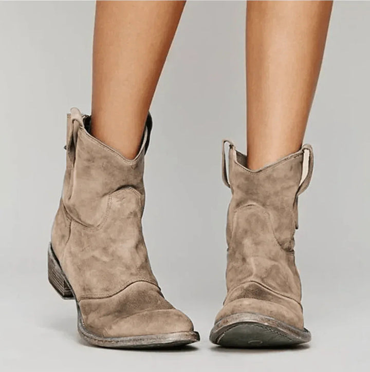Charlotte Suede Orthopedic Boots