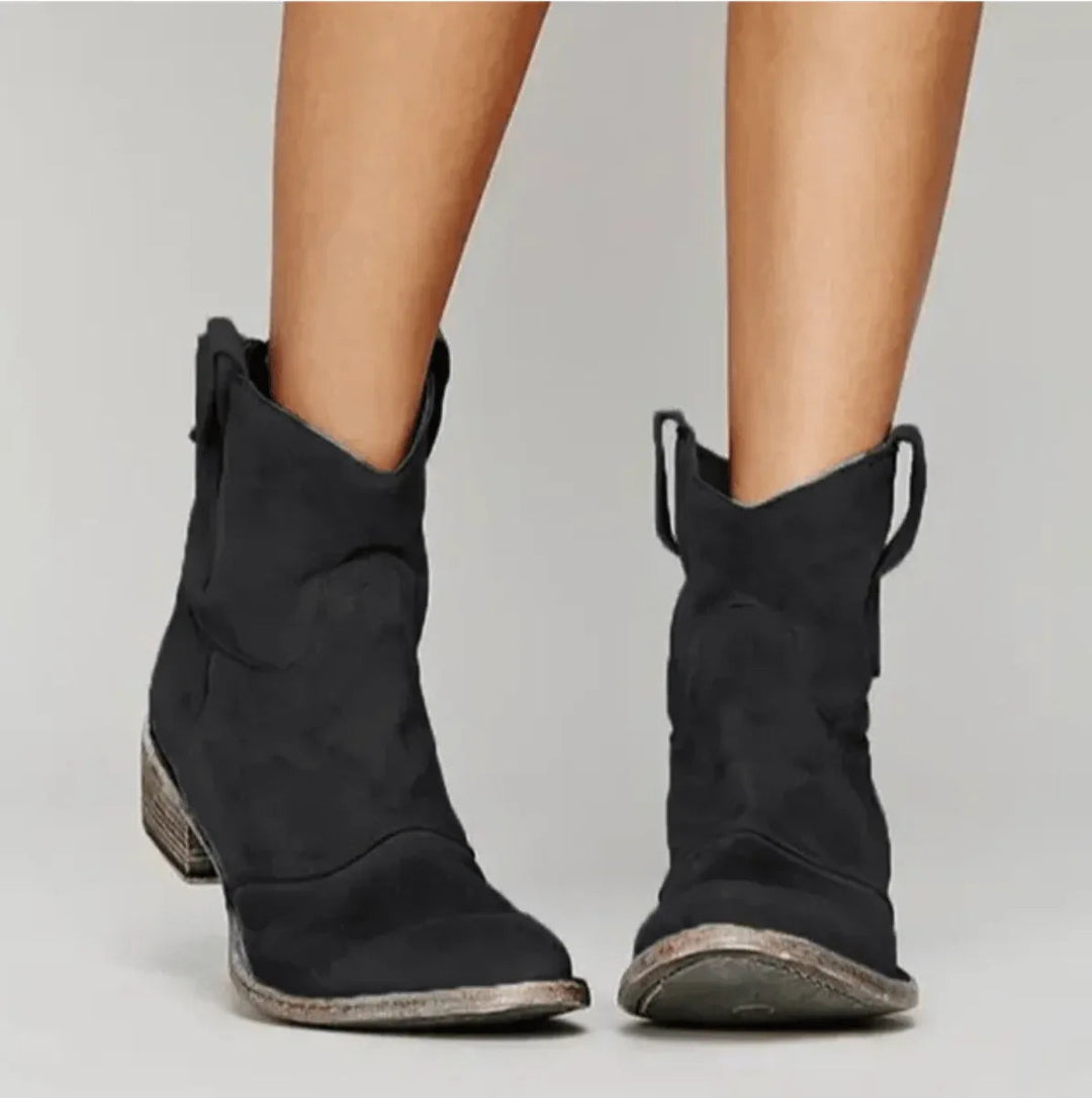 Charlotte Suede Orthopedic Boots