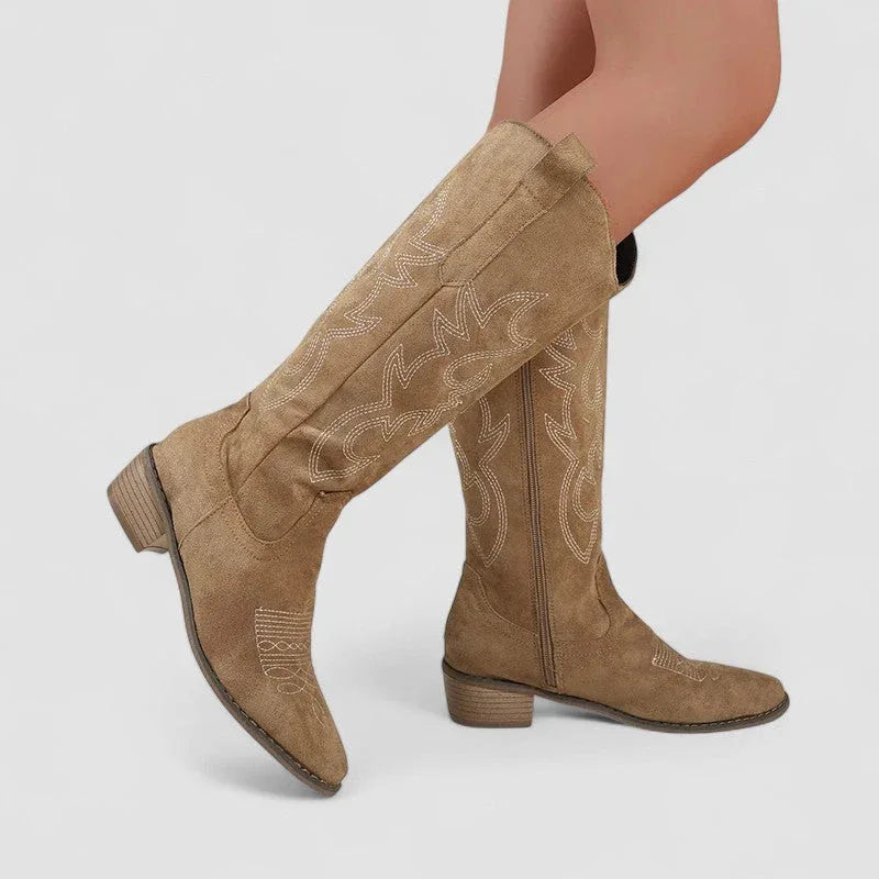 Clara Orthopedic Western Boots