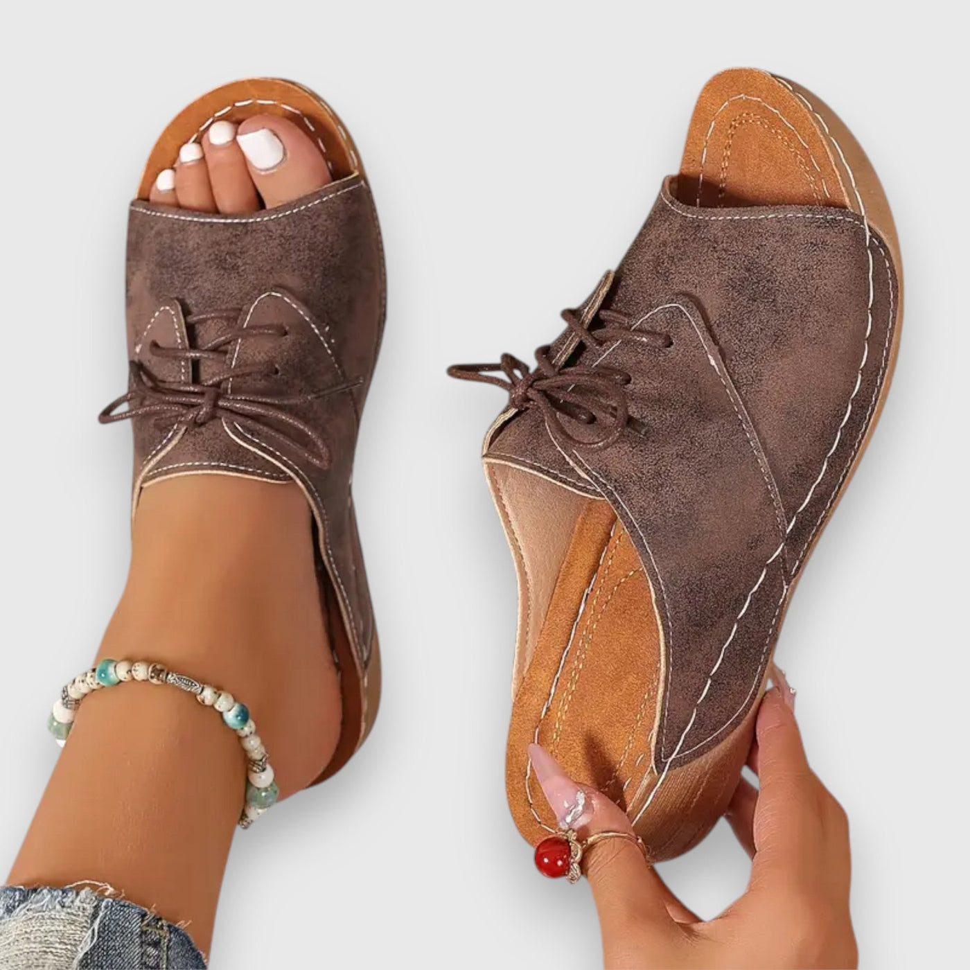 Saskia – Vintage Style Sandals