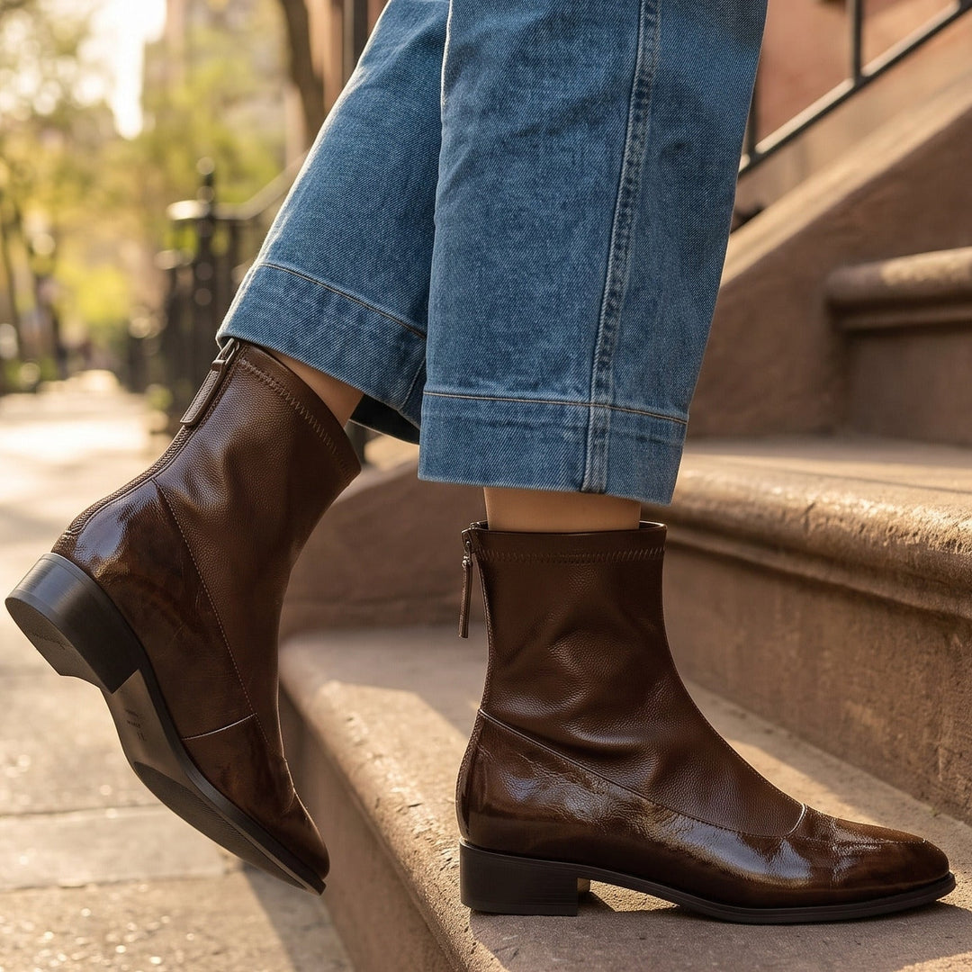 Belle | Vintage Leather Boots