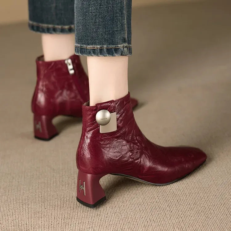 Claudia | Genuine Leather Boots