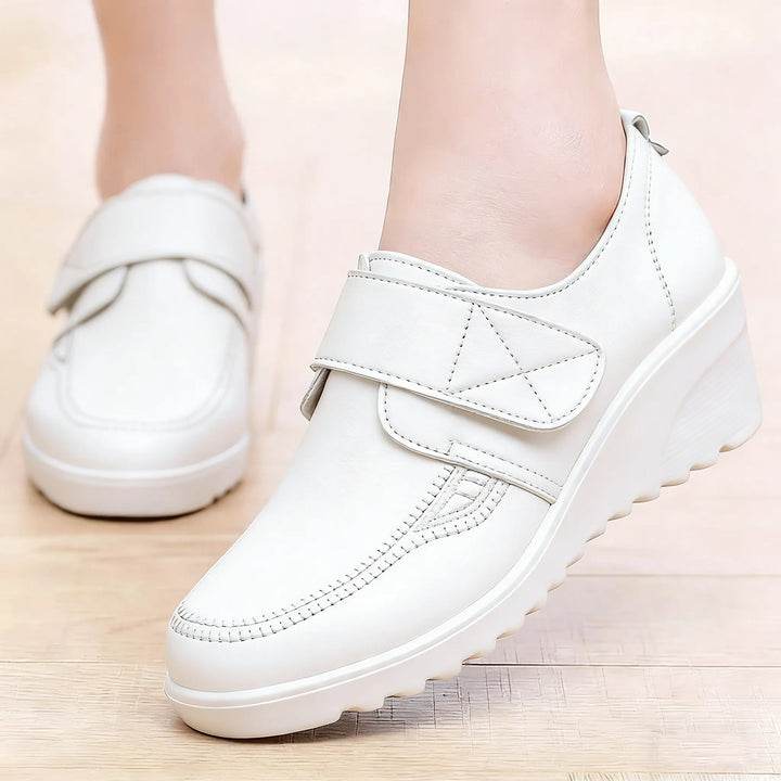 Comfortable Leather Wedge Shoes